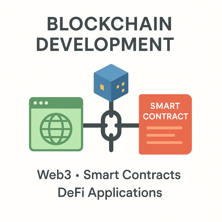 Blockchain Development: Web3, Smart Contracts & DeFi Applications