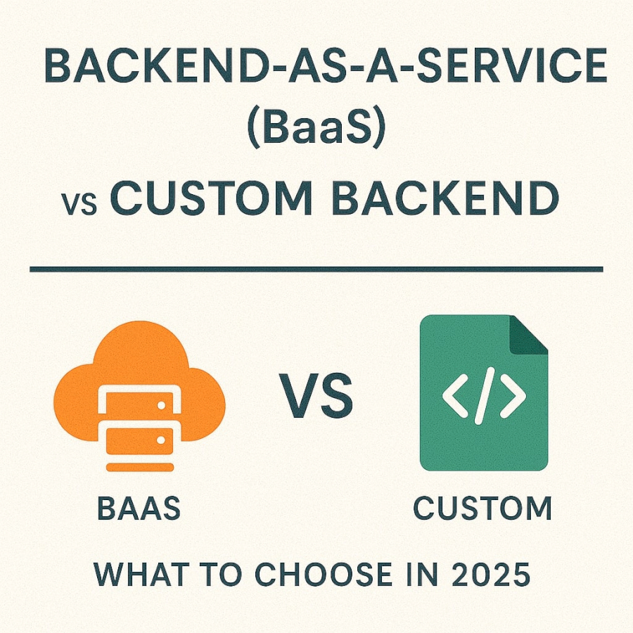 Backend-as-a-Service (BaaS) vs Custom Backend: What to Choose in 2025